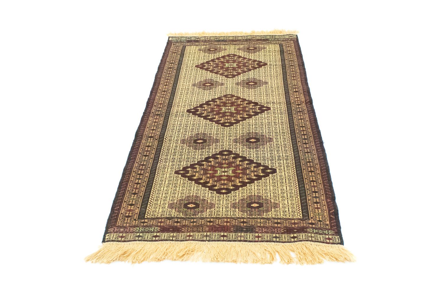 Tappeto corsia Tappeto Kelim - Orientale - 191 x 84 cm - blu
