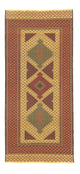 Tappeto corsia Tappeto Kelim - Orientale - 188 x 85 cm - arancione