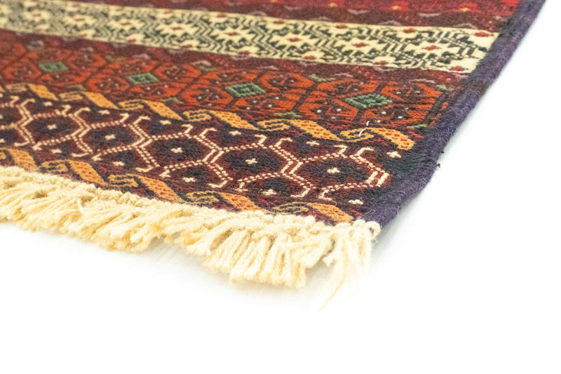Tappeto corsia Tappeto Kelim - Orientale - 222 x 85 cm - marrone