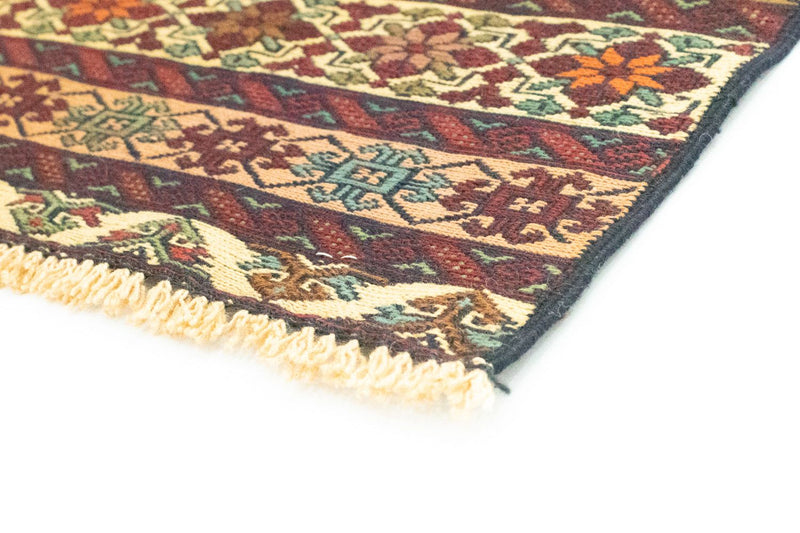 Tappeto corsia Tappeto Kelim - Orientale - 184 x 72 cm - beige
