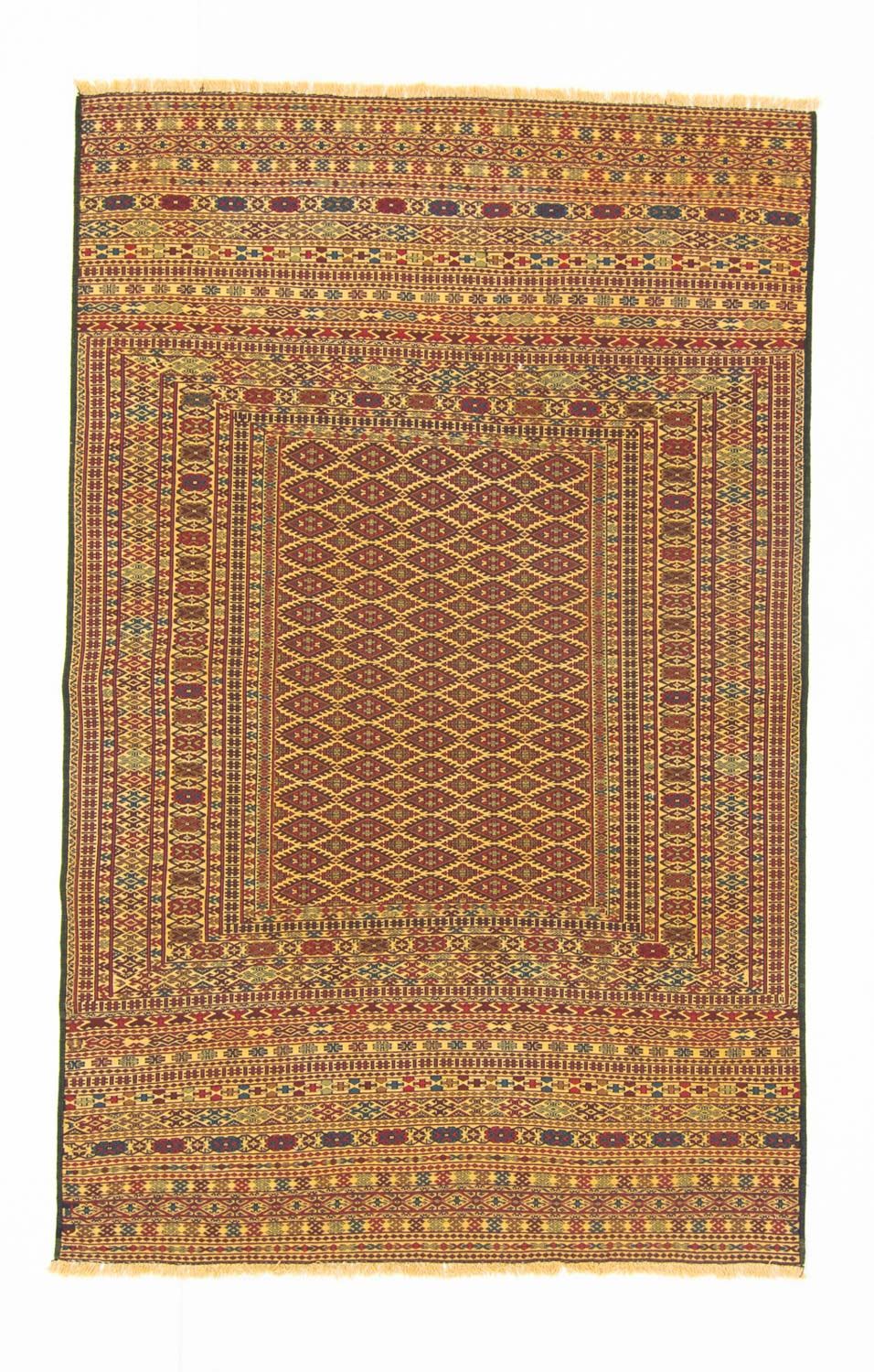 Tappeto Kelim - Orientale - 208 x 133 cm - marrone