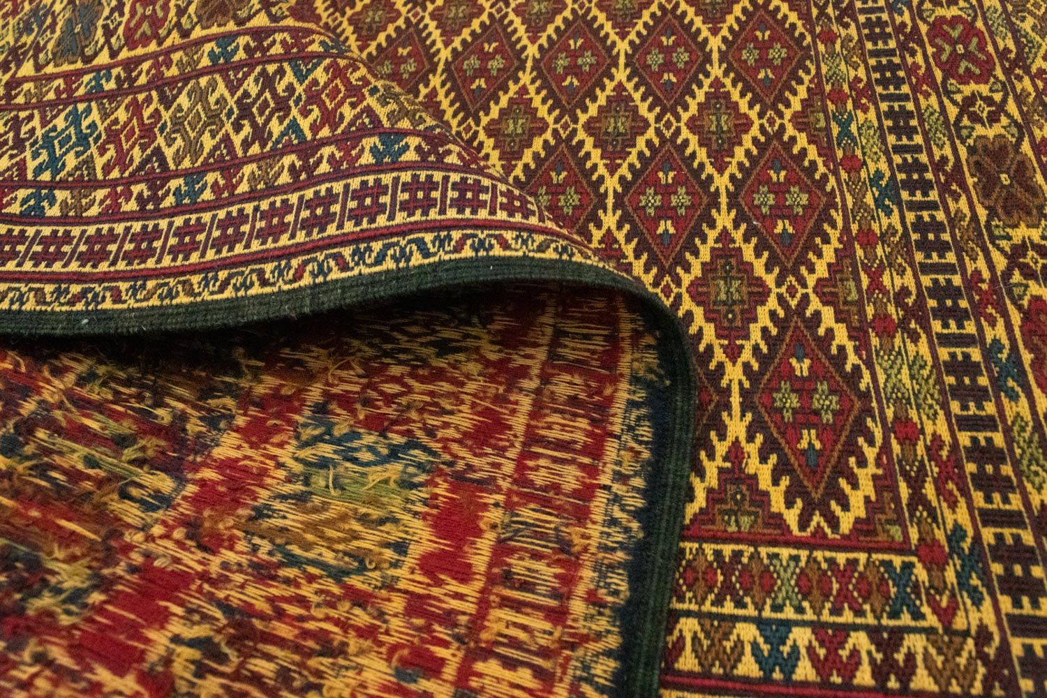 Tappeto Kelim - Orientale - 208 x 133 cm - marrone