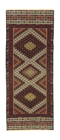 Tappeto corsia Tappeto Kelim - Orientale - 190 x 75 cm - marrone