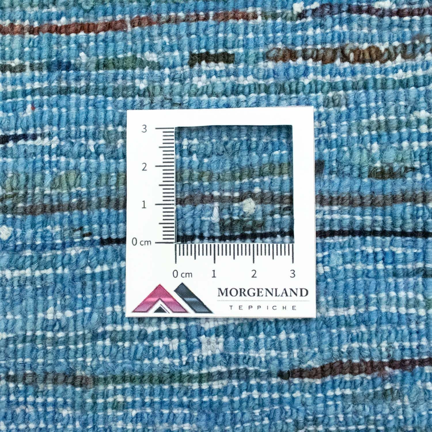 Tappeto corsia Tappeto Ziegler - Moderno - 145 x 50 cm - blu