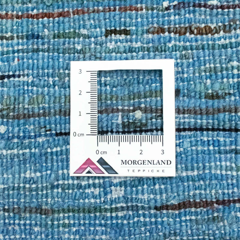Tappeto corsia Tappeto Ziegler - Moderno - 145 x 50 cm - blu