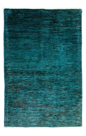 Tappeto Ziegler - Moderno - 145 x 97 cm - blu petrolio