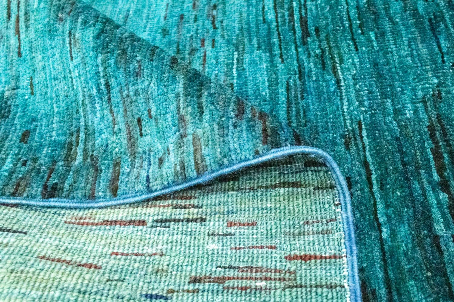 Tappeto Ziegler - Moderno - 145 x 97 cm - blu petrolio