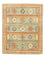 Tappeto Ziegler - 182 x 152 cm - arancione