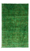 Ziegler moderno Tappeto 78x123cm - Tappeto orientale - Rettangolo / Verde / 78 x 123 cm Rettangolo