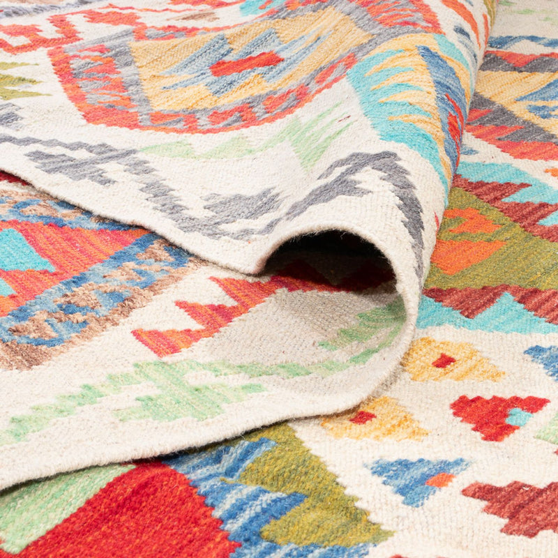 Tappeto Kelim - Splash - 248 x 177 cm - multicolore