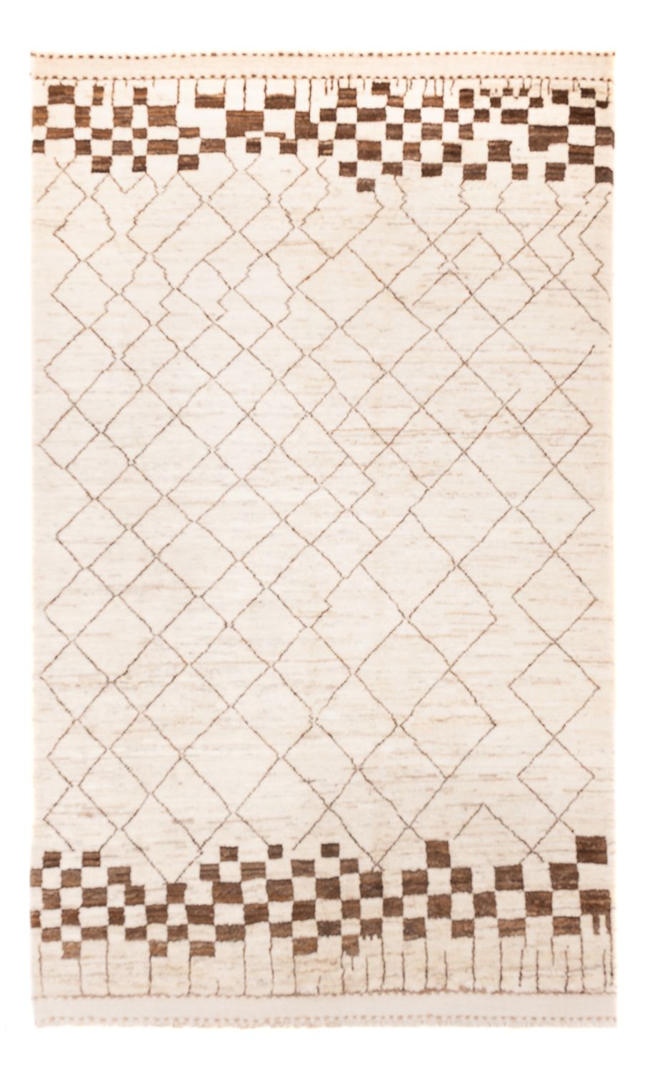 Tappeto berbero - 228 x 156 cm - grigio chiaro