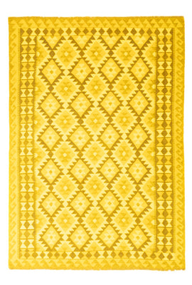 Tappeto Kelim - Tendenza - Vintage/Tinto di moda - 237 x 169 cm - giallo