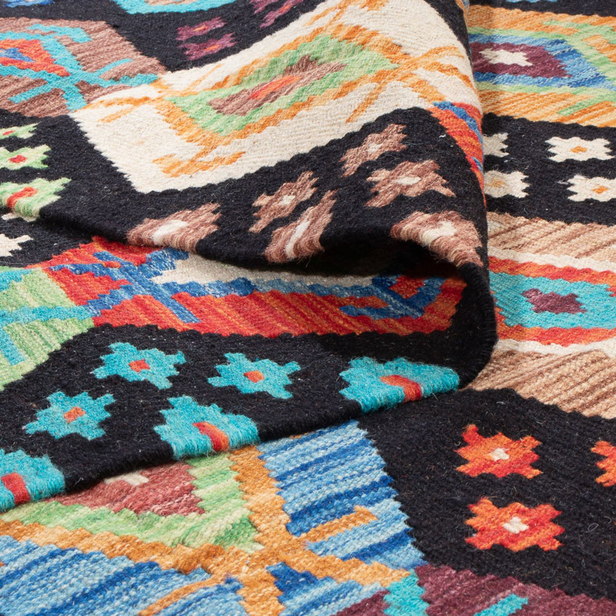 Tappeto Kelim - Orientale - 262 x 179 cm - multicolore