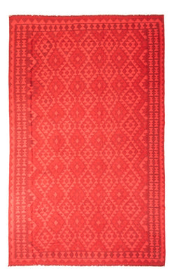 Tappeto Kelim - Tendenza - Vintage/Tinto di moda - 291 x 193 cm - rosso