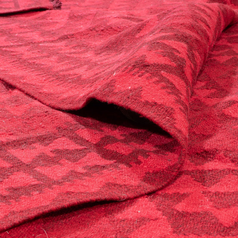 Tappeto Kelim - Tendenza - Vintage/Tinto di moda - 291 x 193 cm - rosso