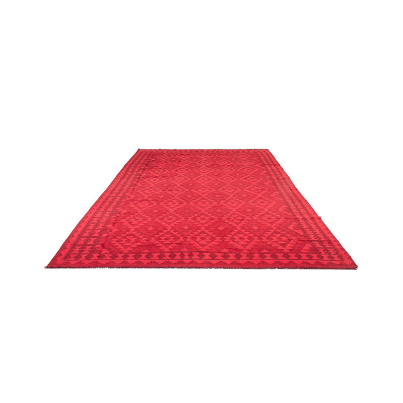 Tappeto Kelim - Tendenza - Vintage/Tinto di moda - 291 x 193 cm - rosso