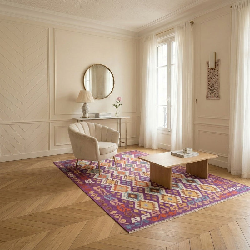 Kilim Maimana Tappeto 256x178cm - Tappeto di lana