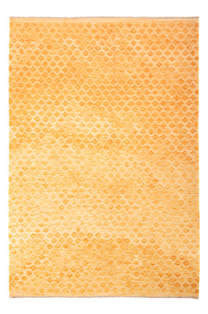 Tappeto Kelim - Tendenza - Vintage/Tinto di moda - 247 x 177 cm - giallo senape