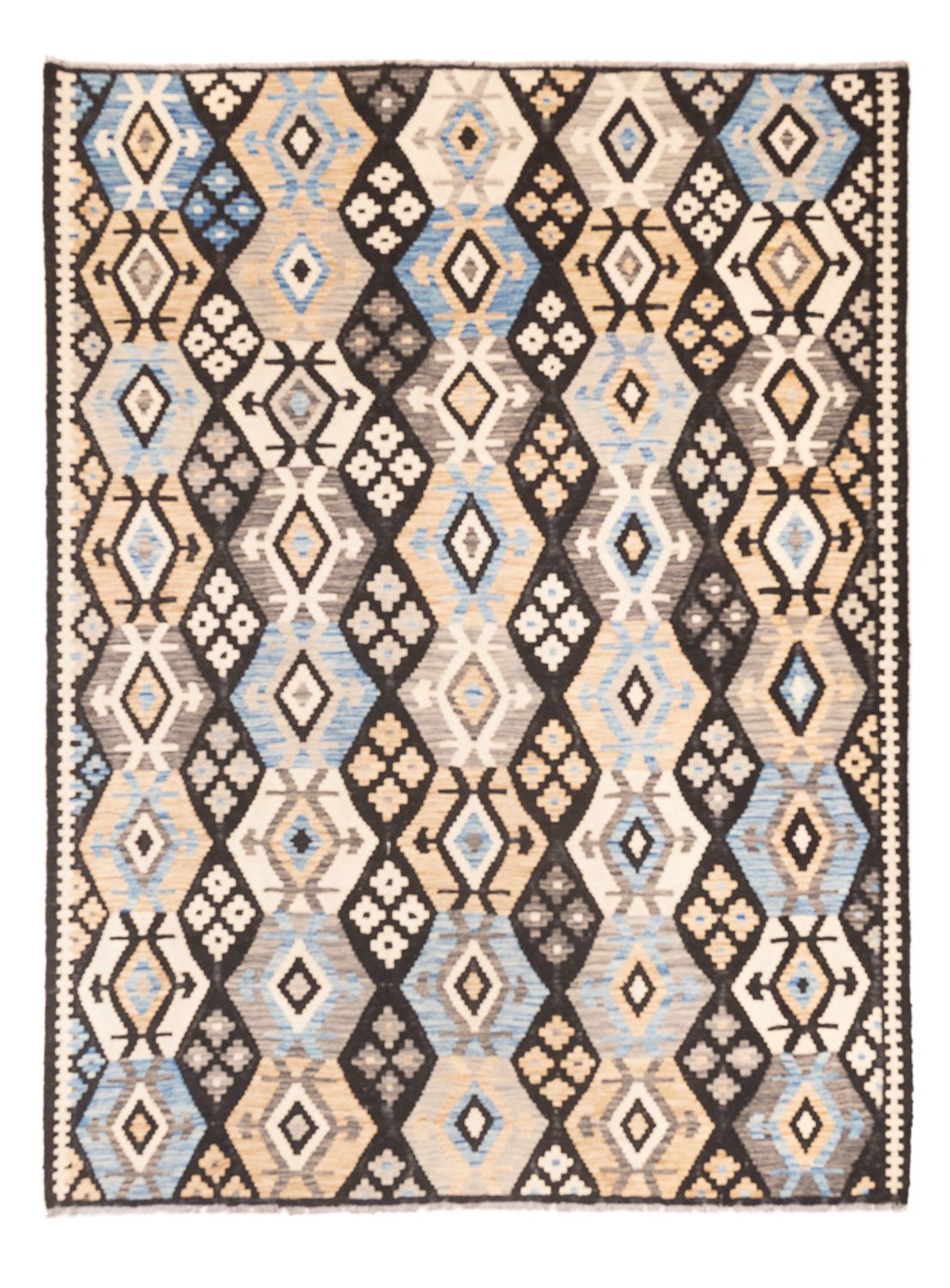 Tappeto Kelim - Splash - 247 x 175 cm - multicolore