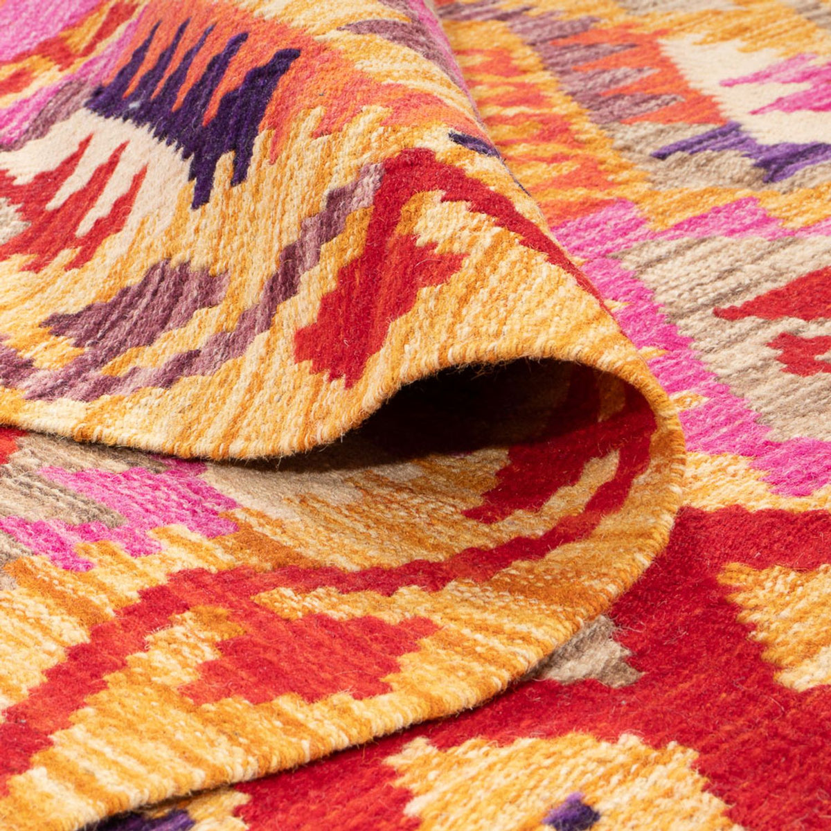 Tappeto Kelim - Splash - 236 x 177 cm - multicolore