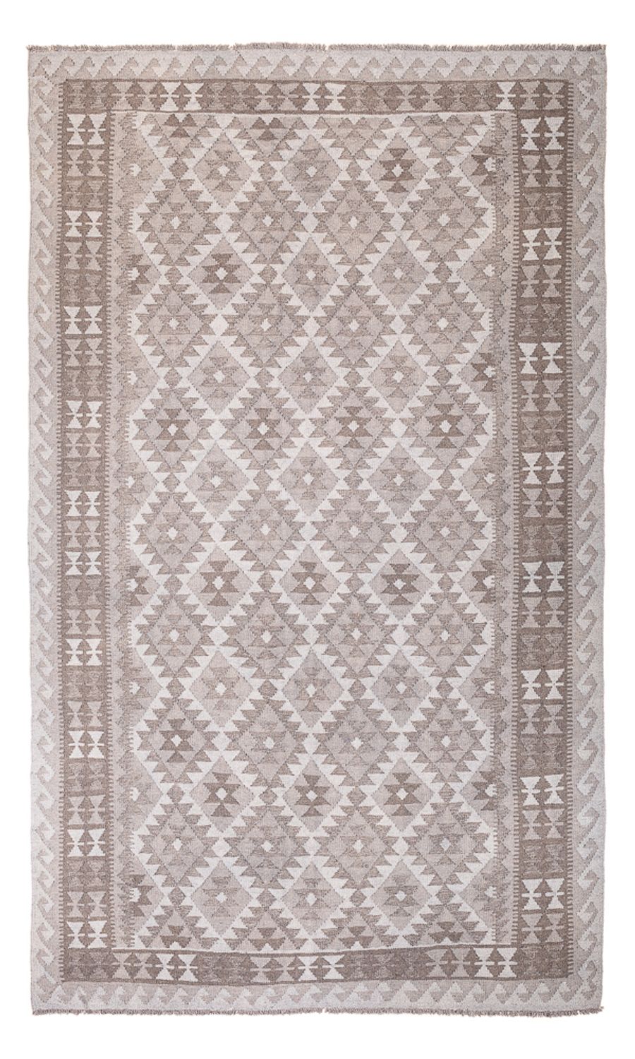 Tappeto Kelim - Tendenza - 296 x 186 cm - grigio