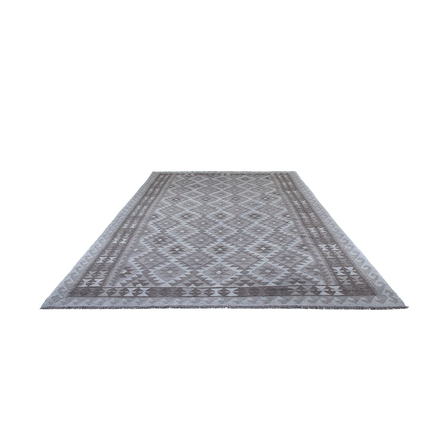 Tappeto Kelim - Tendenza - 296 x 186 cm - grigio