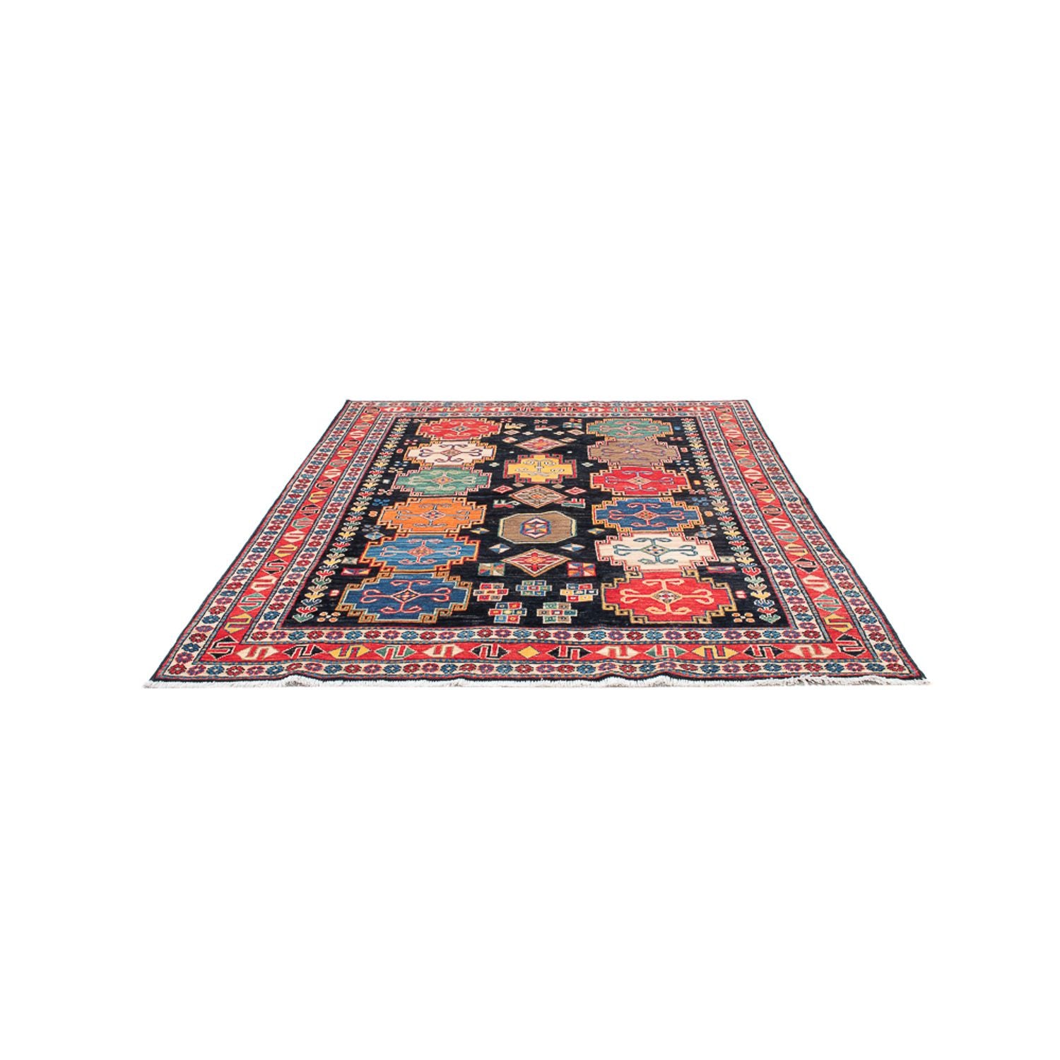 Tappeto Ziegler - Kazak - 199 x 152 cm - multicolore