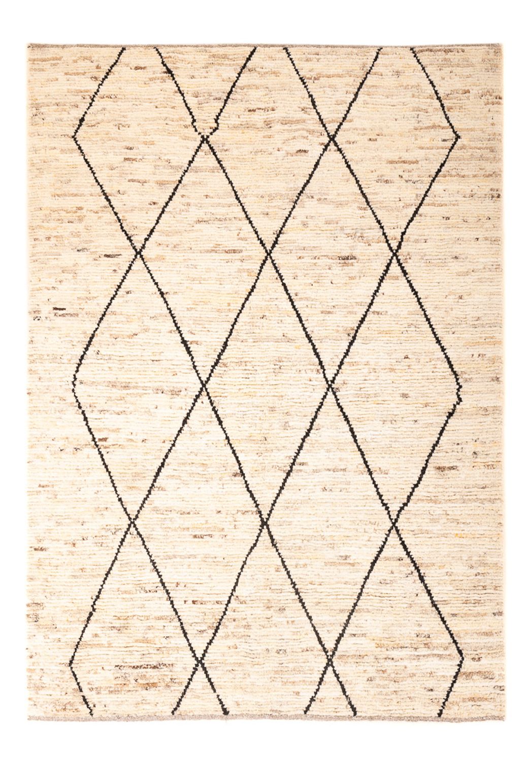 Tappeto berbero - 199 x 148 cm - beige chiaro