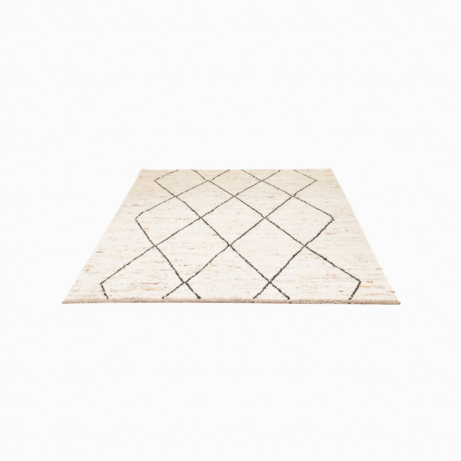 Tappeto berbero - 199 x 148 cm - beige chiaro