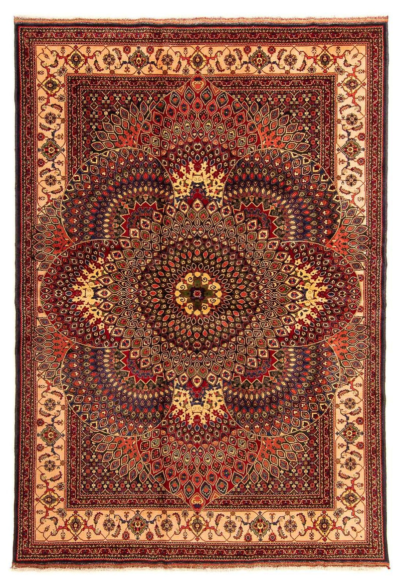 Tappeto afgano - 279 x 198 cm - multicolore