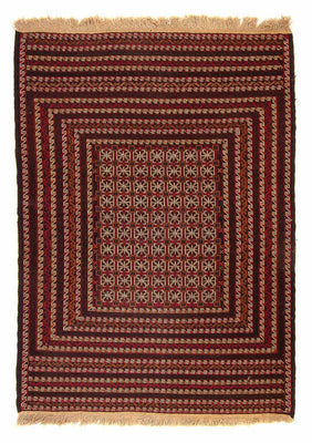 Tappeto Kelim - Orientale - 180 x 133 cm - rosso scuro
