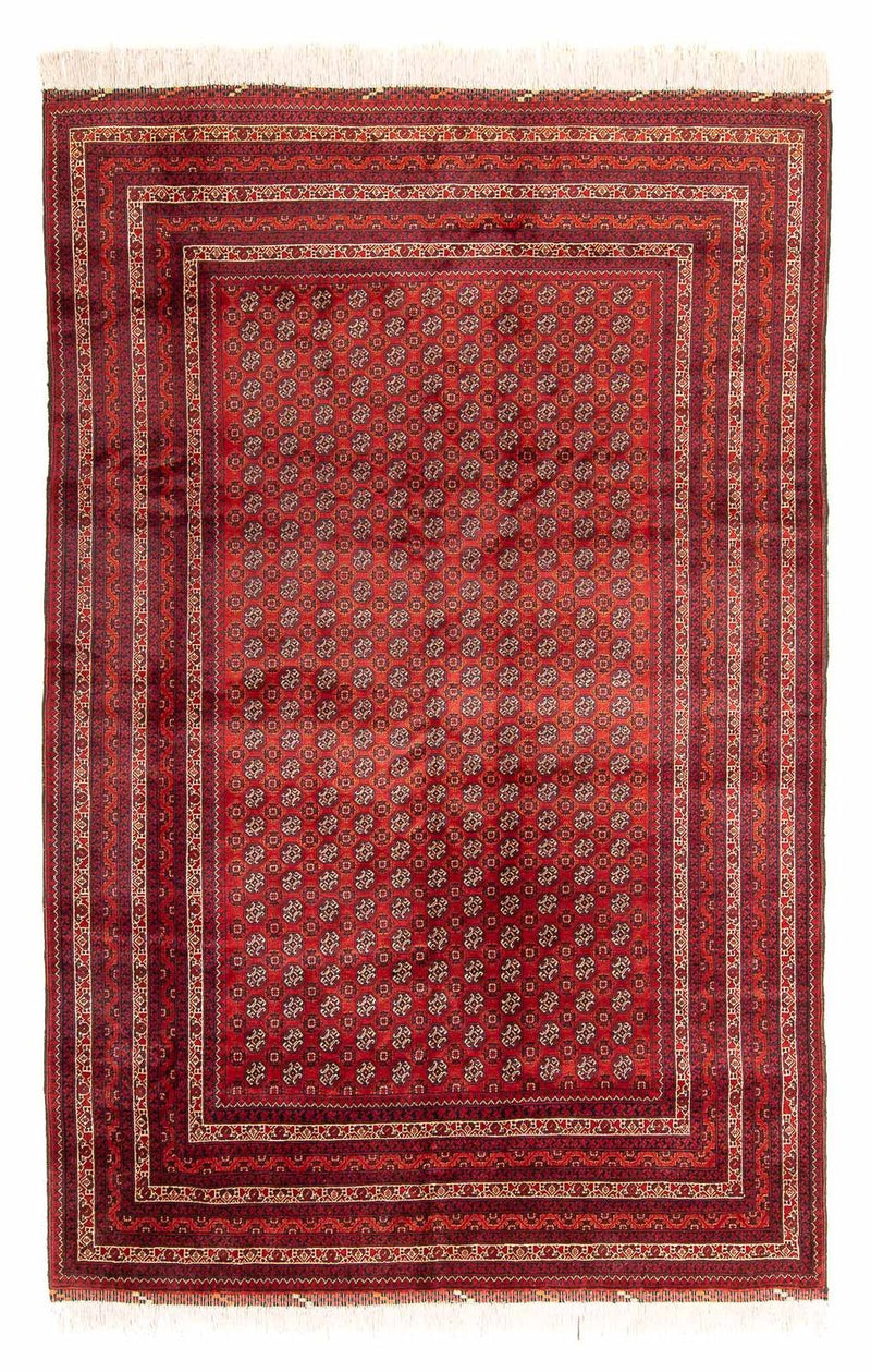 Tappeto afgano - Bukhara - 300 x 200 cm - rosso