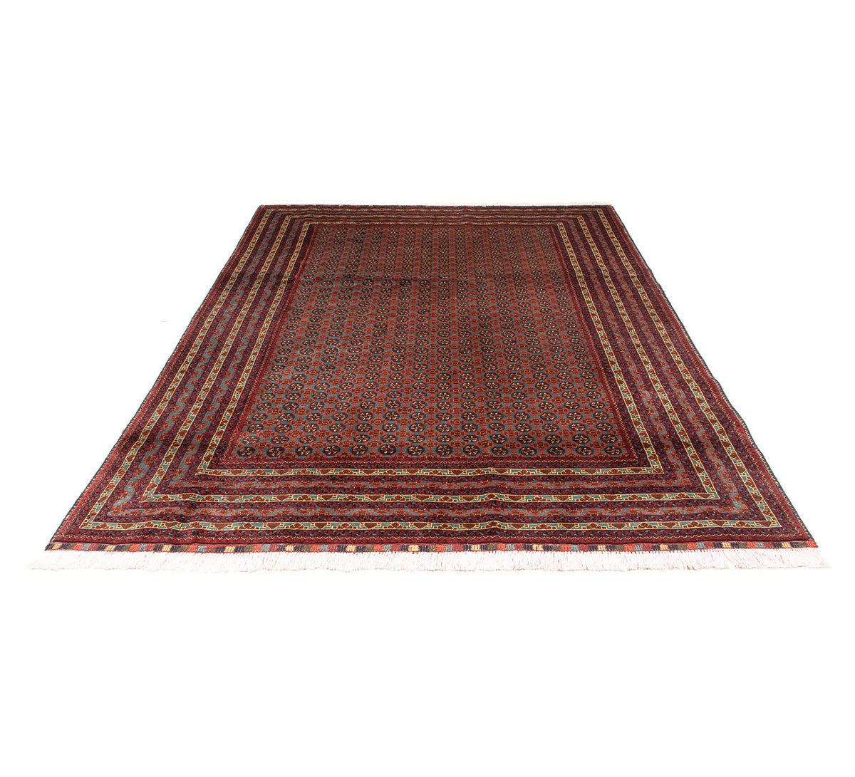 Tappeto afgano - Bukhara - 304 x 200 cm - multicolore