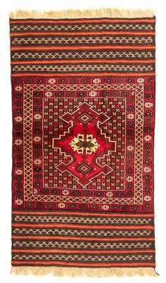Tappeto Kelim - Orientale - 155 x 87 cm - rosso