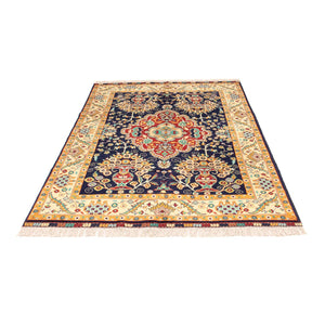 Tappeto afgano - 213 x 151 cm - blu scuro