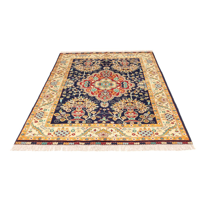 Tappeto afgano - 213 x 151 cm - blu scuro