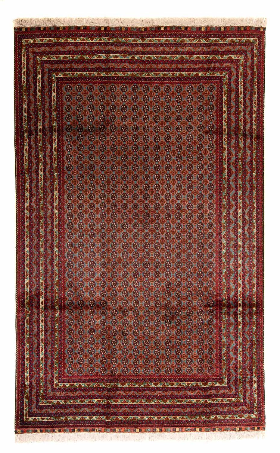 Tappeto afgano - Bukhara - 296 x 196 cm - multicolore