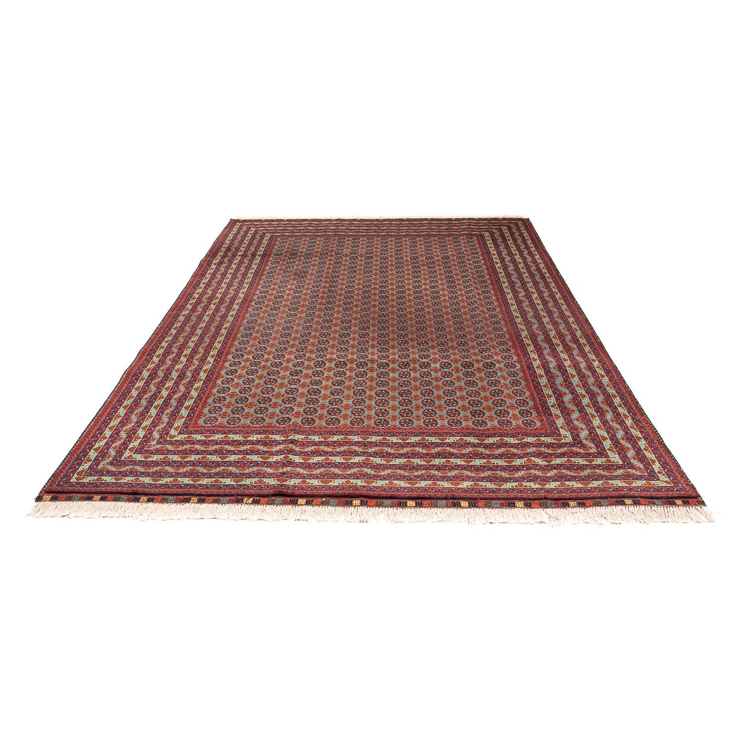 Tappeto afgano - Bukhara - 296 x 196 cm - multicolore