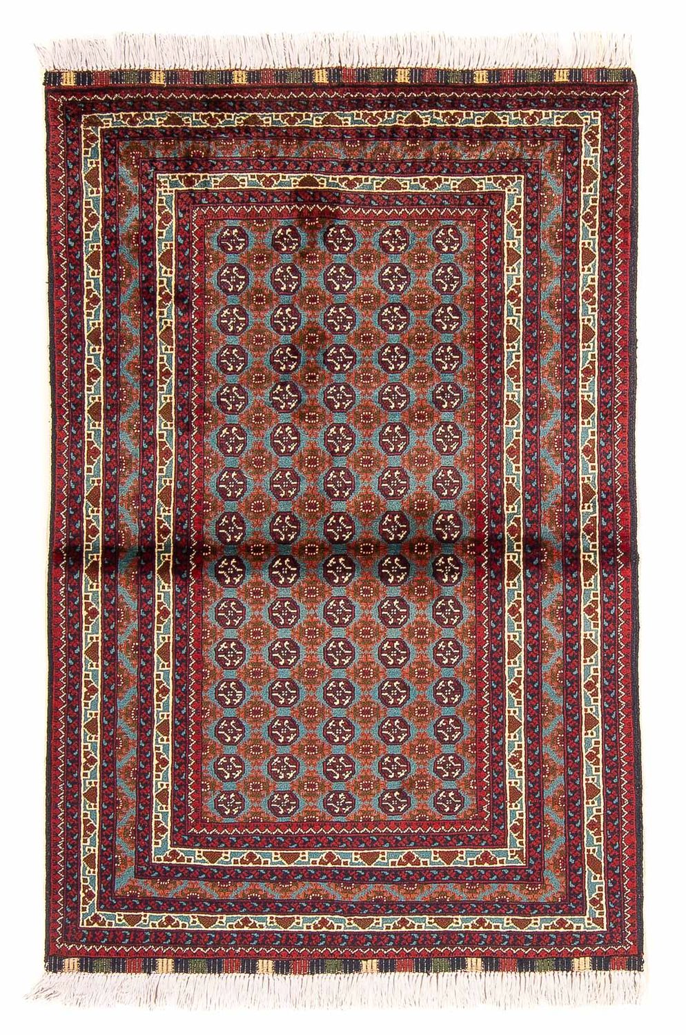 Tappeto afgano - Bukhara - 150 x 100 cm - multicolore