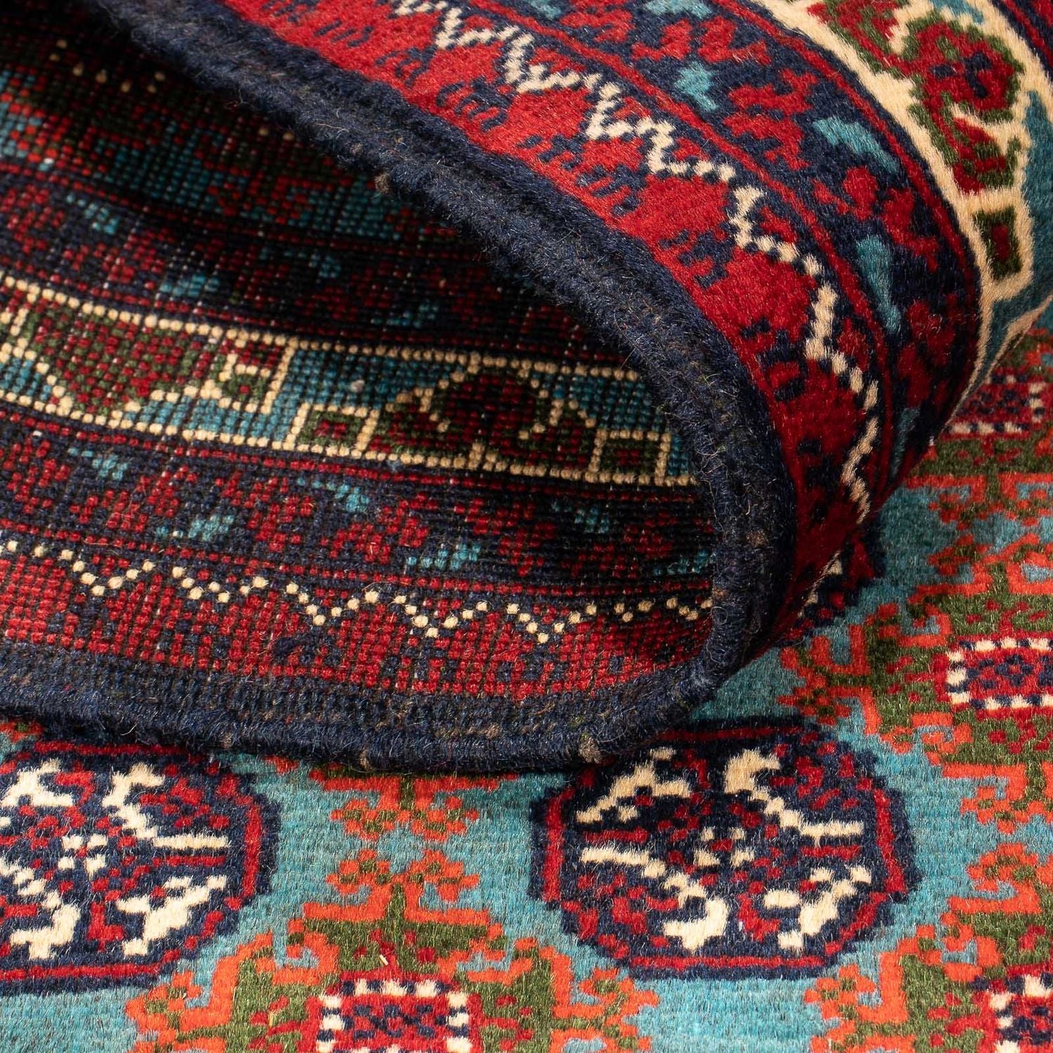 Tappeto afgano - Bukhara - 150 x 100 cm - multicolore