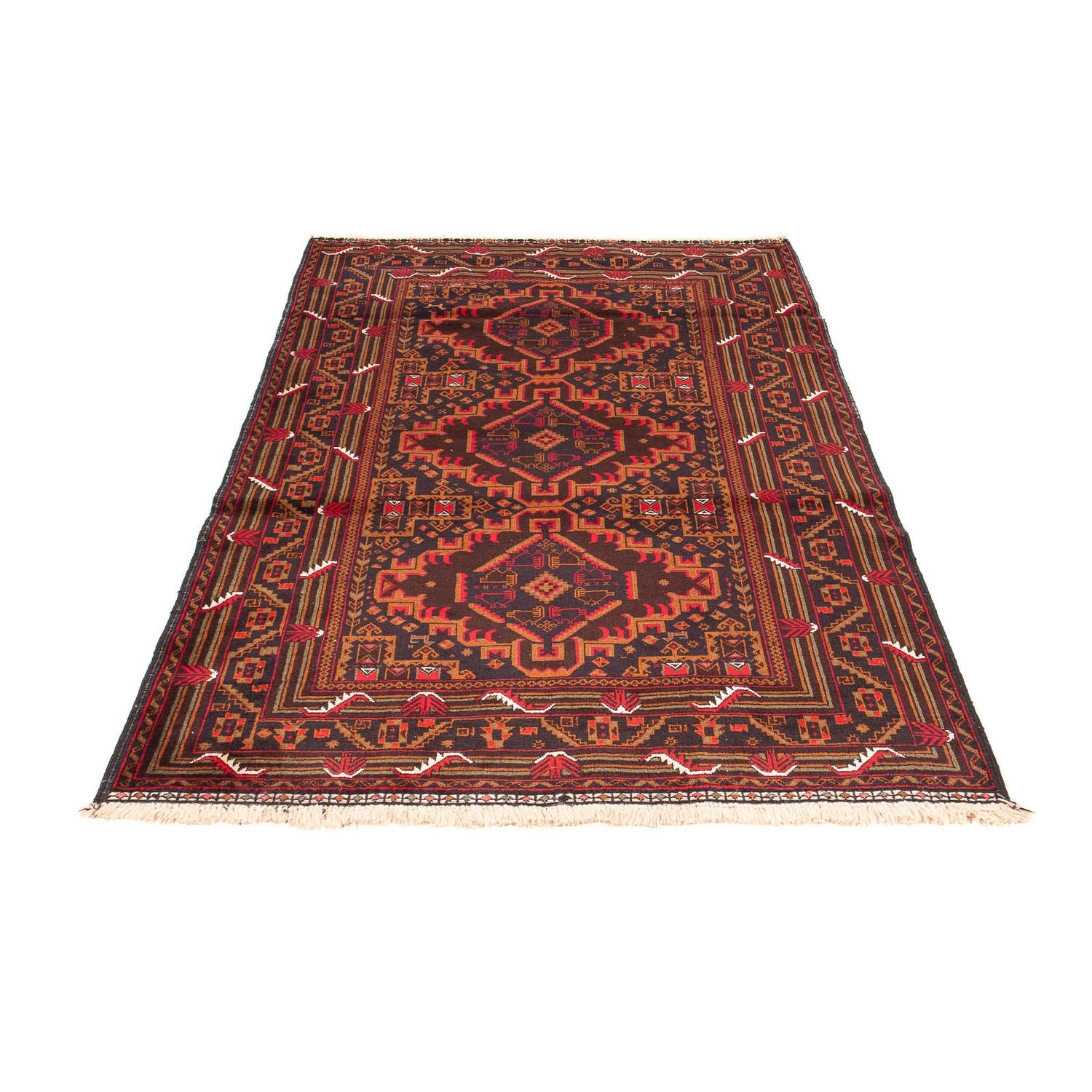 Tappeto Belutsch - 204 x 125 cm - marrone