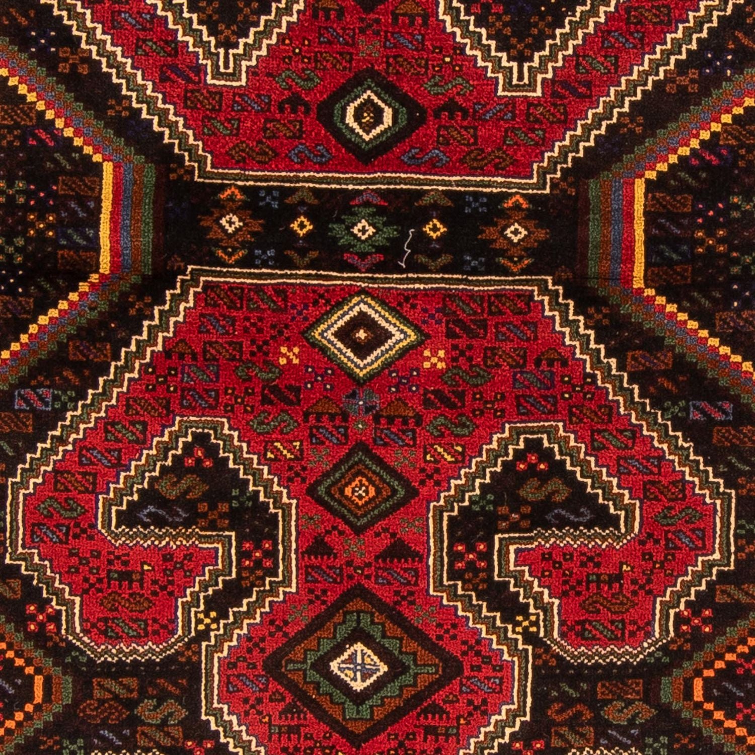 Tappeto corsia Tappeto Belutsch - 214 x 115 cm - multicolore
