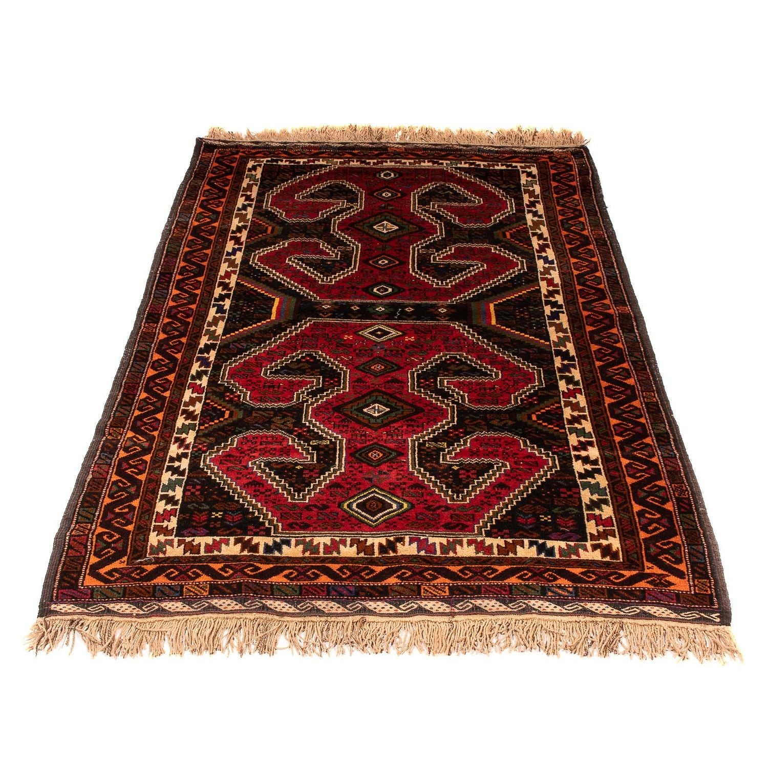 Tappeto corsia Tappeto Belutsch - 214 x 115 cm - multicolore