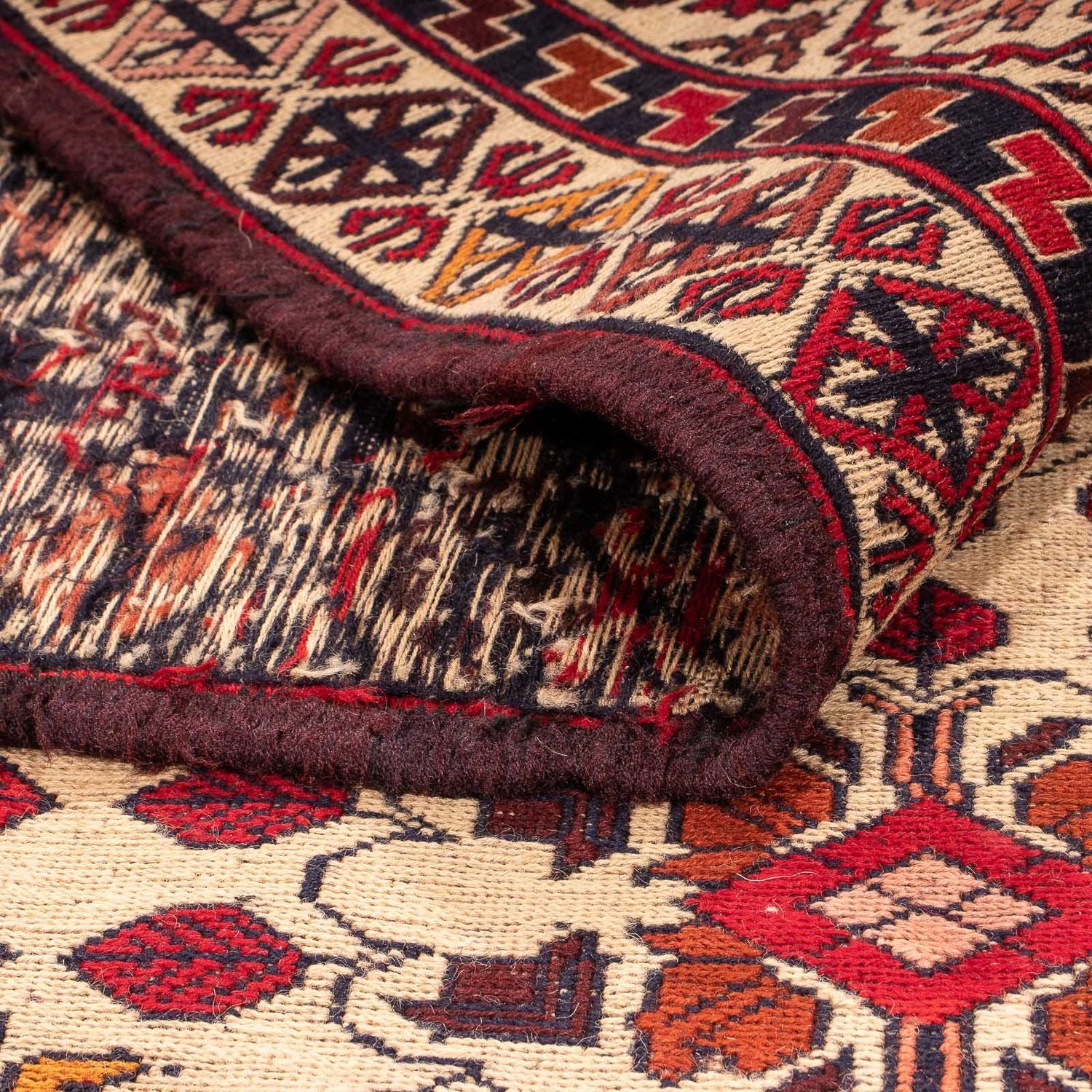 Tappeto Kelim - Orientale - 200 x 126 cm - marrone chiaro