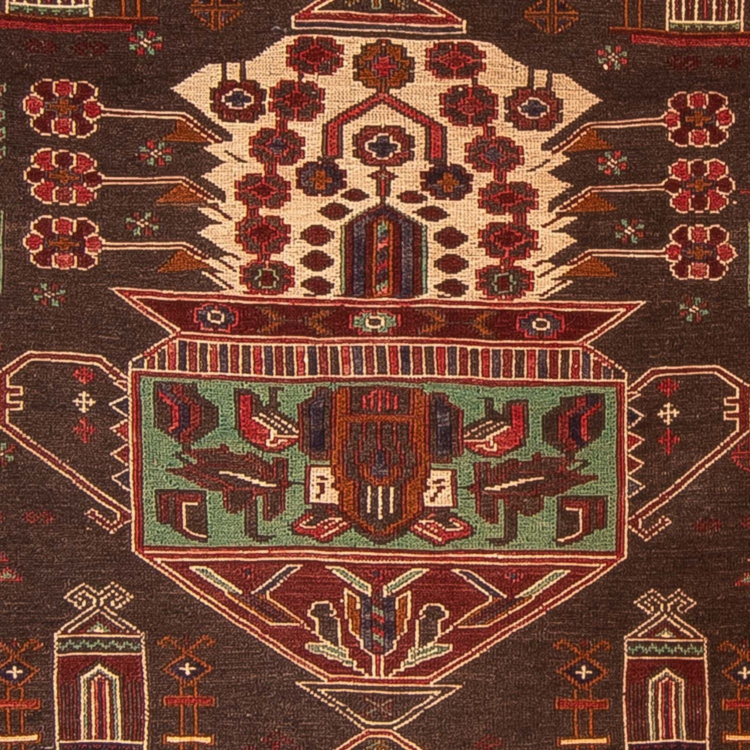 Tappeto Kelim - Orientale - 179 x 130 cm - marrone