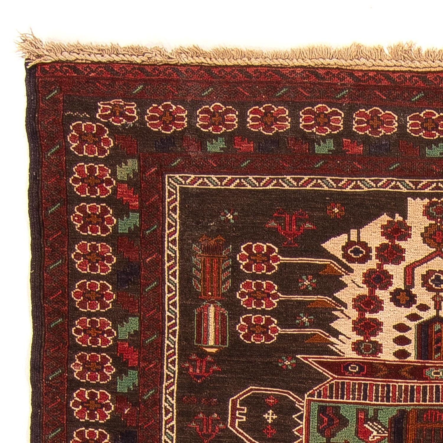 Tappeto Kelim - Orientale - 179 x 130 cm - marrone