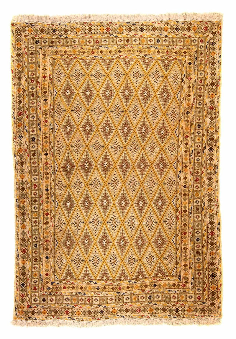 Tappeto Kelim - Orientale - 190 x 148 cm - marrone chiaro