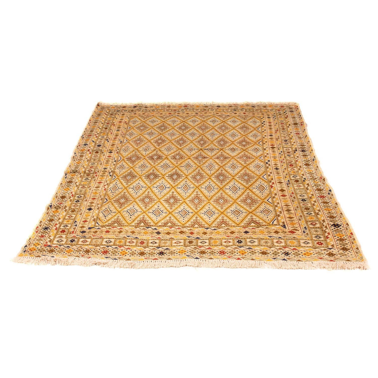 Tappeto Kelim - Orientale - 190 x 148 cm - marrone chiaro