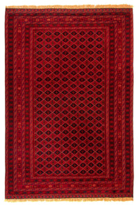 Tappeto afgano - Bukhara - 283 x 208 cm - rosso scuro