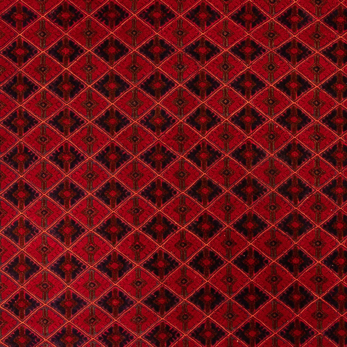 Tappeto afgano - Bukhara - 283 x 208 cm - rosso scuro
